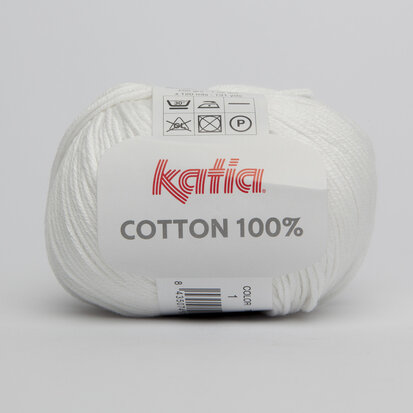Cotton 100% - 01 Wit