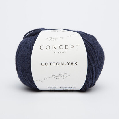 Cotton-Yak 115 Donkerblauw