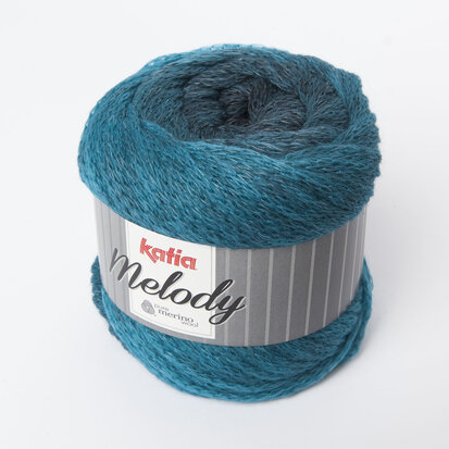 Melody 207 Zwart-Groenblauw