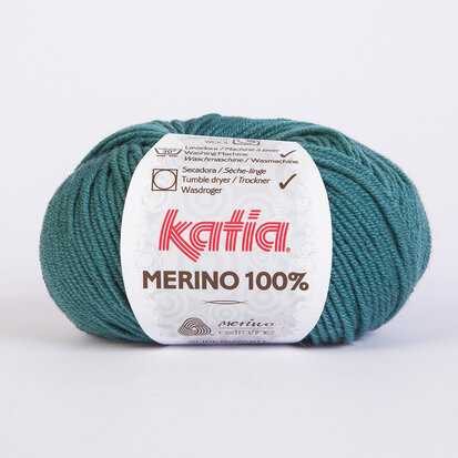 Merino 100 % - 54 Groen