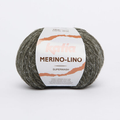 5 pelotes Merino-Lino 511 Kaki