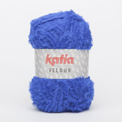 Velour 57 Blauw