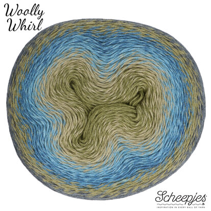 Woolly whirl Kiwi Drizzle