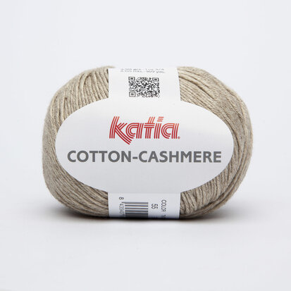 Cotton-Cashmere 55 Camel