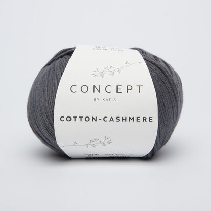 Cotton-Cashmere 61 Donkergrijs