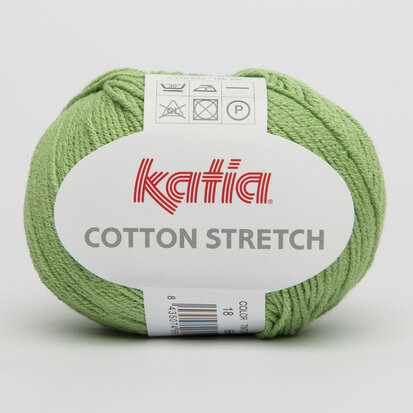 Cotton Stretch 18 Groen