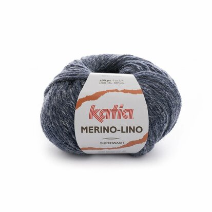 3 pelotes Merino-Lino 516 Jeans foncé