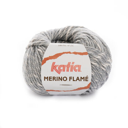 Merino Flamé 107 Grijs-Ecru