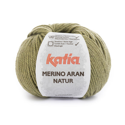 Merino Aran Natur 304 Pistache