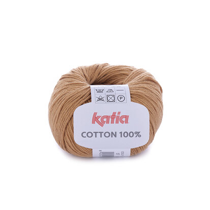 Cotton 100% - 57 Lichtbruin