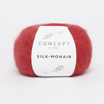 Silk Mohair 208 Rood