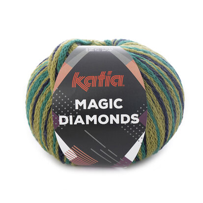 Magic Diamonds 57 Groen-donkerblauw