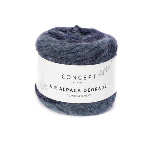 Air Alpaca Degradé 67 Blauw