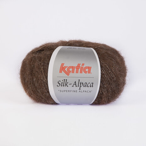 Silk-Alpaca - col (brun)