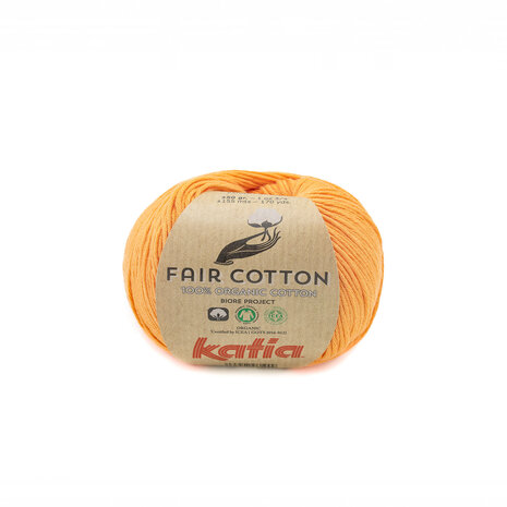 Fair Cotton 43 - Pasteloranje