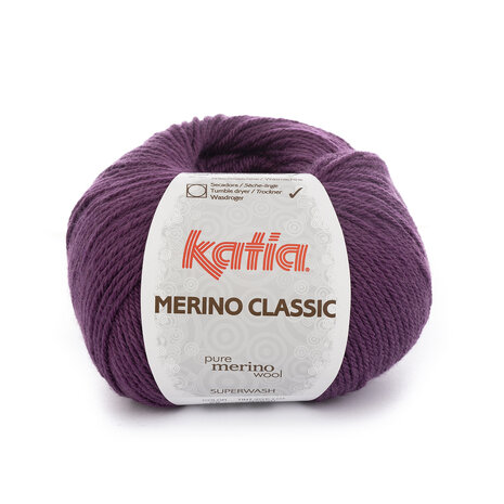 Merino Classic 28  Lilas foncé