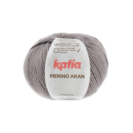 MERINO ARAN 92 Steengrijs