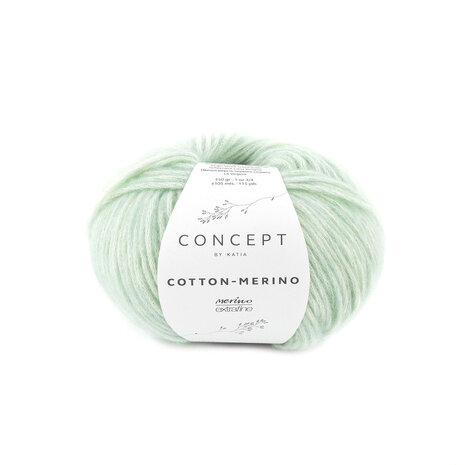 Cotton-Merino 132 Witgroen