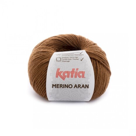 MERINO ARAN 37 Lichtbruin