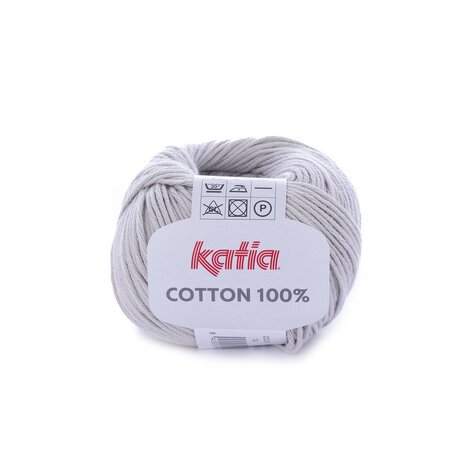 Cotton 100% - 14 Parelmoer-lichtgrijs