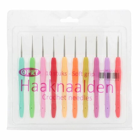 Haaknaaldenset Opry met 10 haaknaalden