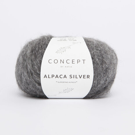 Alpaca Silver 256 Grijs-zilver