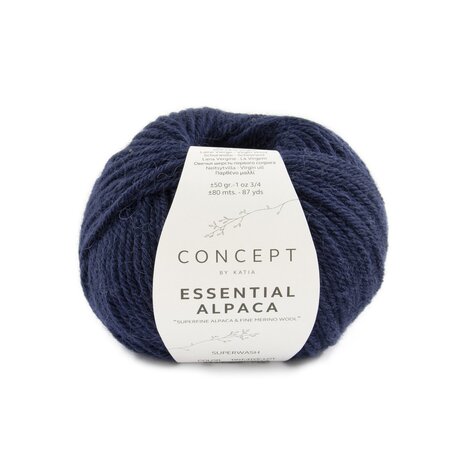 ESSENTIAL ALPACA 88 - DONKERBLAUW