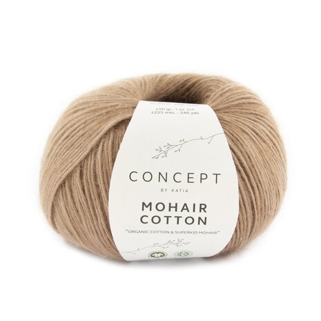 MOHAIR COTTON 74 BEIGEROOD