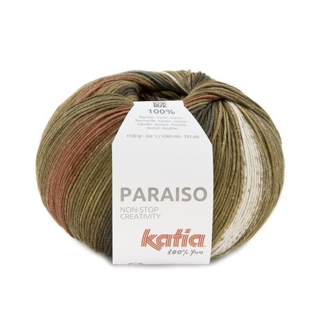 Paraiso 110 Marron-Gris-Rouille