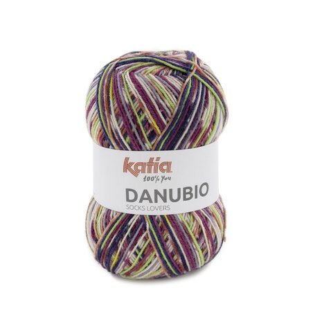 DANUBIO SOCKS 300 Rouge-Rouille Marron-Bleu Océan-Vert