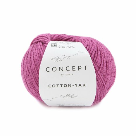 Cotton-Yak 129 Fuchsia