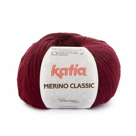 Merino Classic 23 Donker wijnrood