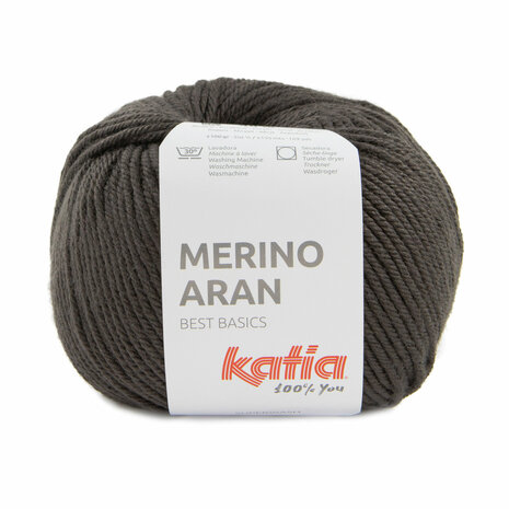 MERINO ARAN 95 Brun foncé