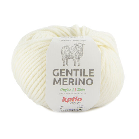 GENTILE MERINO 80 ECRU