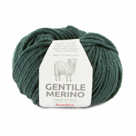 GENTILE MERINO 88 FLESSEGROEN