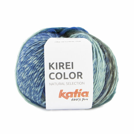 KIREI  COLOR 350 Blauw-groen-oranje