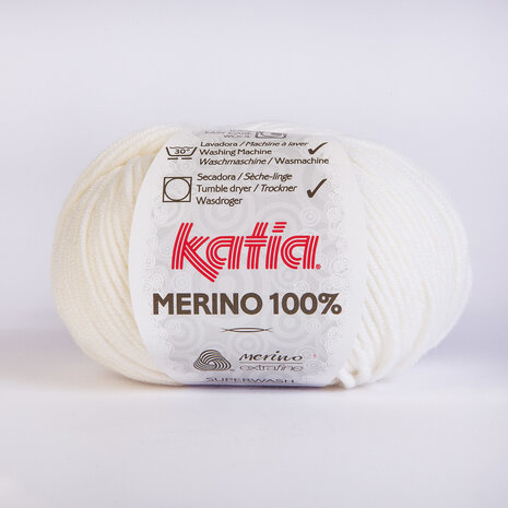 Merino 100 % - 01 Wit