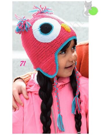 Kid's Cap Owl 71 Rosé