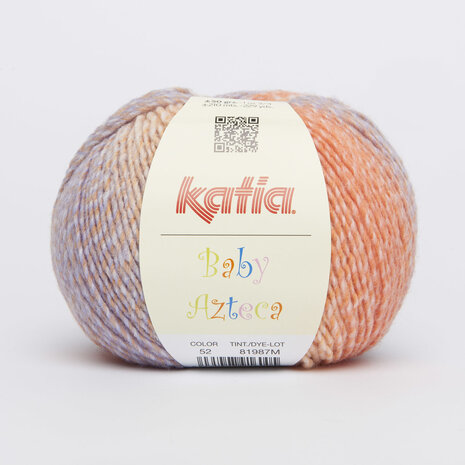 Baby Azteca 52 - Orange/Gris