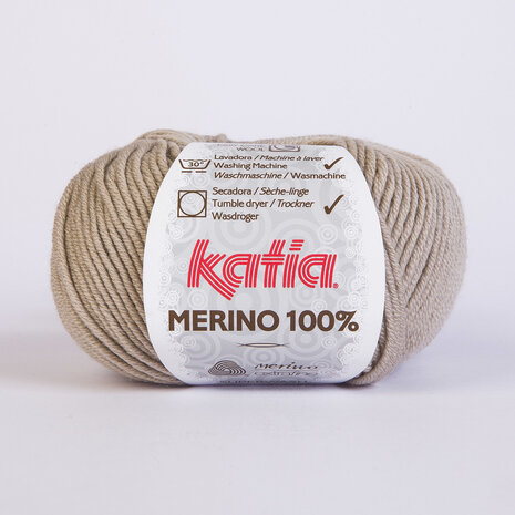 Merino 100 % - 40 Steengrijs