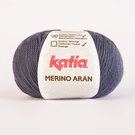 MERINO ARAN 58 Bleu moyen