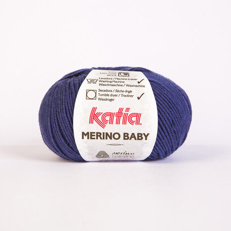 Merino Baby 51 Bleu foncé