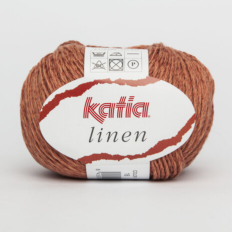 Linen 18 Roestbruin