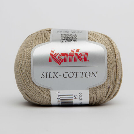 Silk-Cotton 54 Lichtbruin