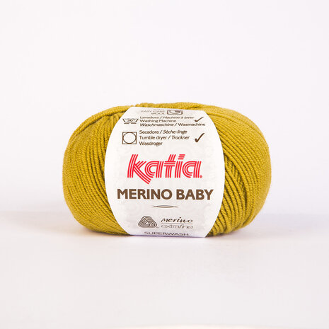 Merino Baby 68 Geelgroen