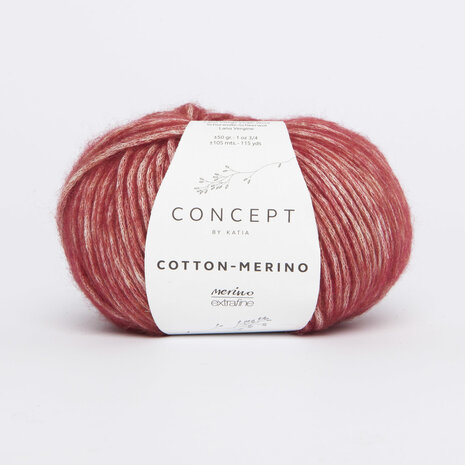 Cotton-Merino 125 Grenat