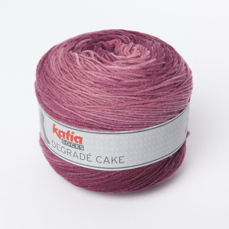 Degradé Cake Socks 81 Mûre nacré