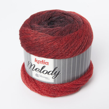 Melody 206 Noir-Rouge