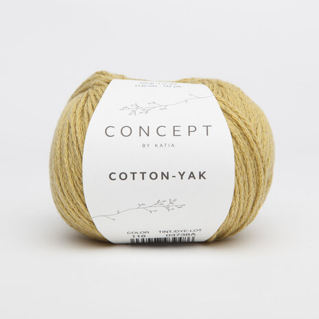 Cotton-Yak 118 Mosterdgeel