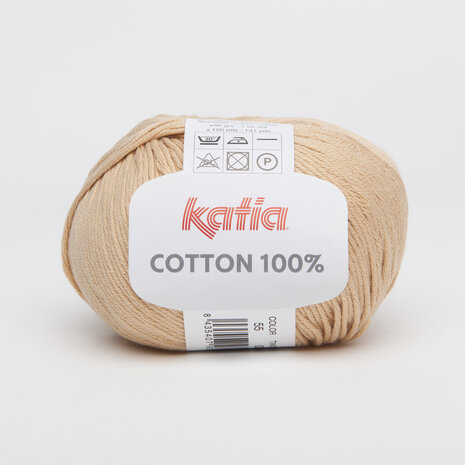 Cotton 100% - 55 Orangé pastel